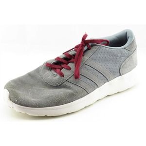 adidas Neo Size 9.5 M Gray Lace‎ Up Running Synthetic Shoes